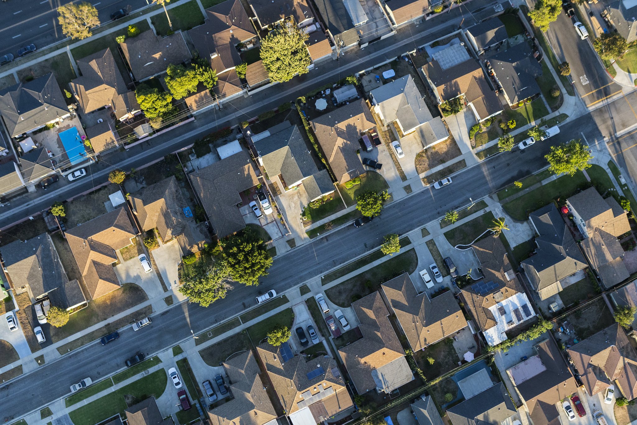 Los Angeles County Residential Area